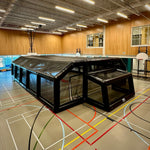 Arène de foot cage