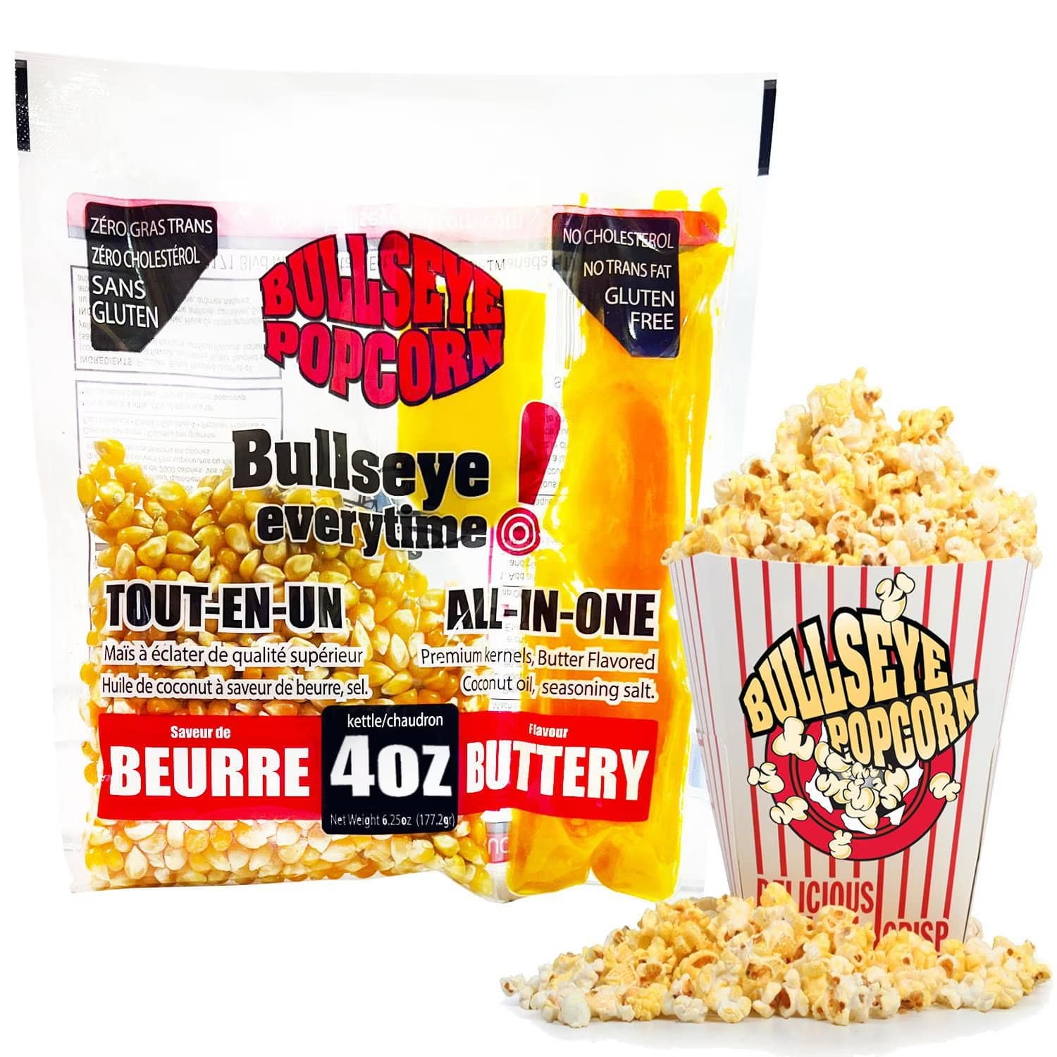 Sac de popcorn - 4oz